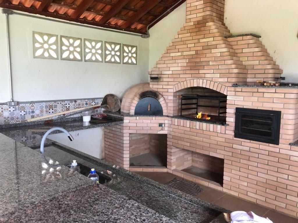 Sitio Em Atibaia - Sitio Beija-Flor Villa Buitenkant foto